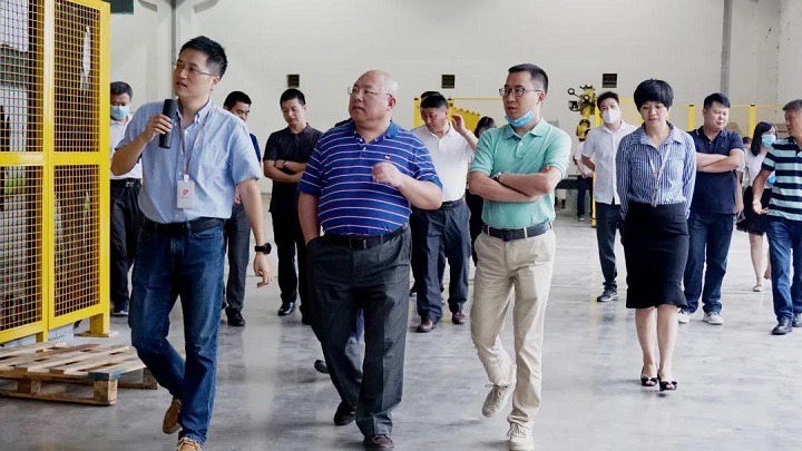 Warmly welcome the Dongguan Robot Industry Association to visit our company for inspection and exchange Warmly welcome the Dongguan Robot Industry Association to visit our company for inspection and exchange