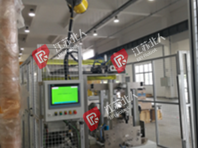 Assembly line of front subframe of automobiles chassis